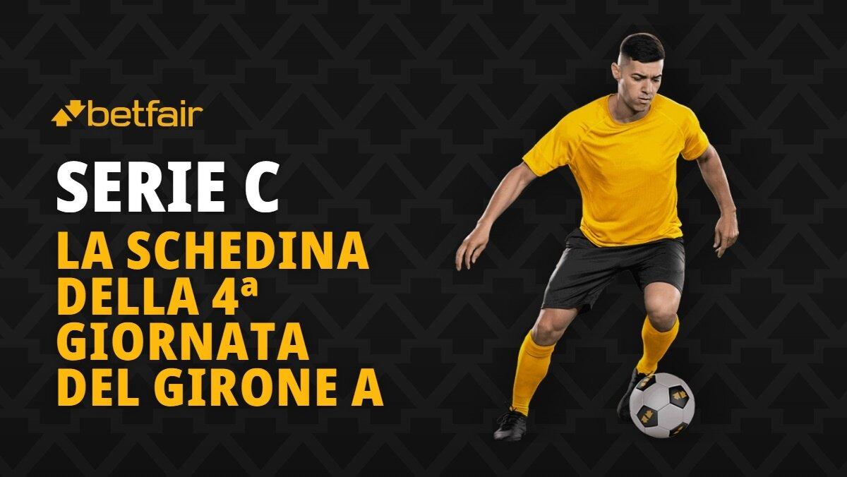 Schedina Serie C Girone A 13 settembre