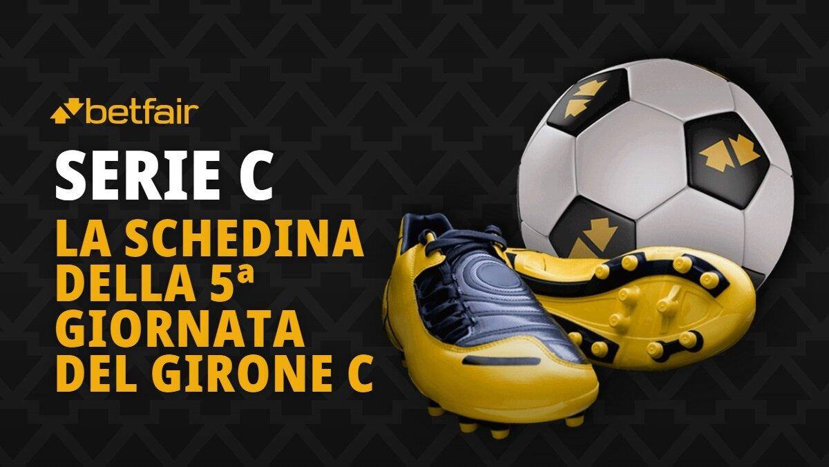 Schedina Serie C Girone C 15 settembre