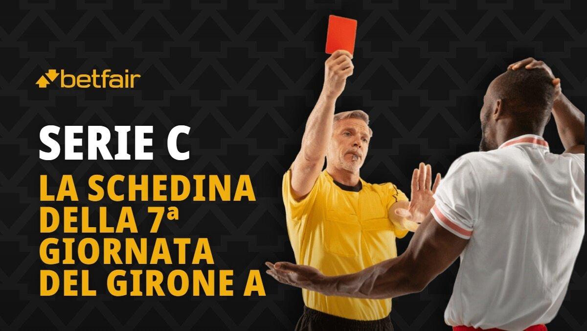 Schedina Serie C Girone A 26-27 settembre