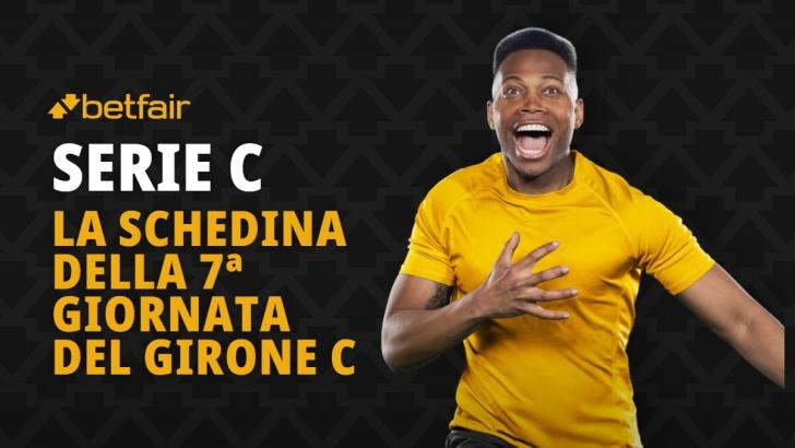 Schedina Serie C Girone C 26-17 settembre