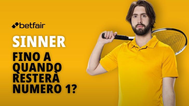 Fino a quando Sinner rimarrà al n° 1 della classifica?
