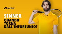 Quando torna in campo Jannik Sinner?