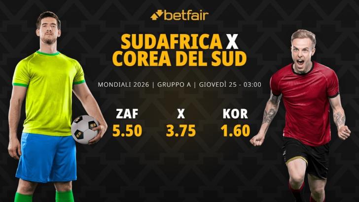 Sudafrica-Corea del Sud