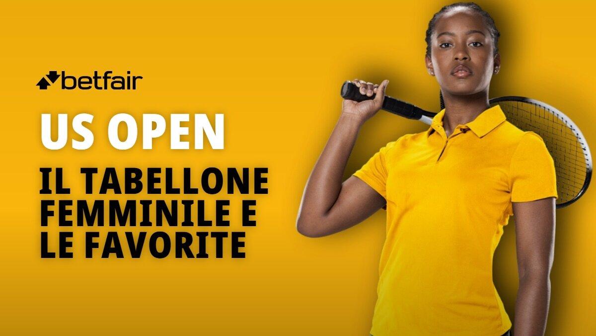 US Open Femminile: il tabellone e le favorite
