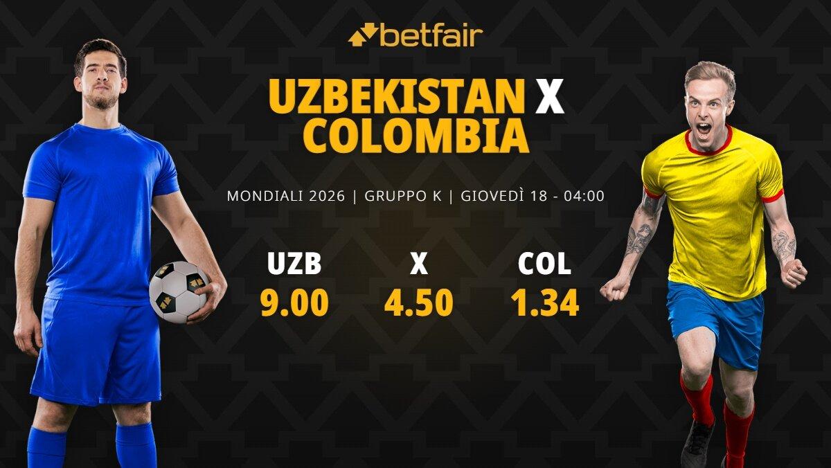 Uzbekistan-Colombia