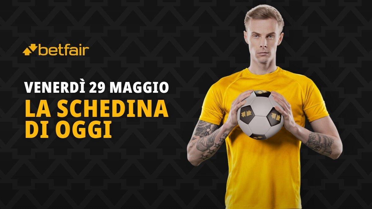 Schedina 29 maggio
