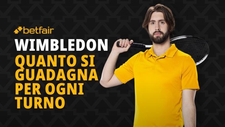 Quanto guadagna chi vince Wimbledon