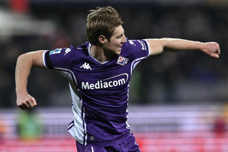 Marco Brescianini della Fiorentina