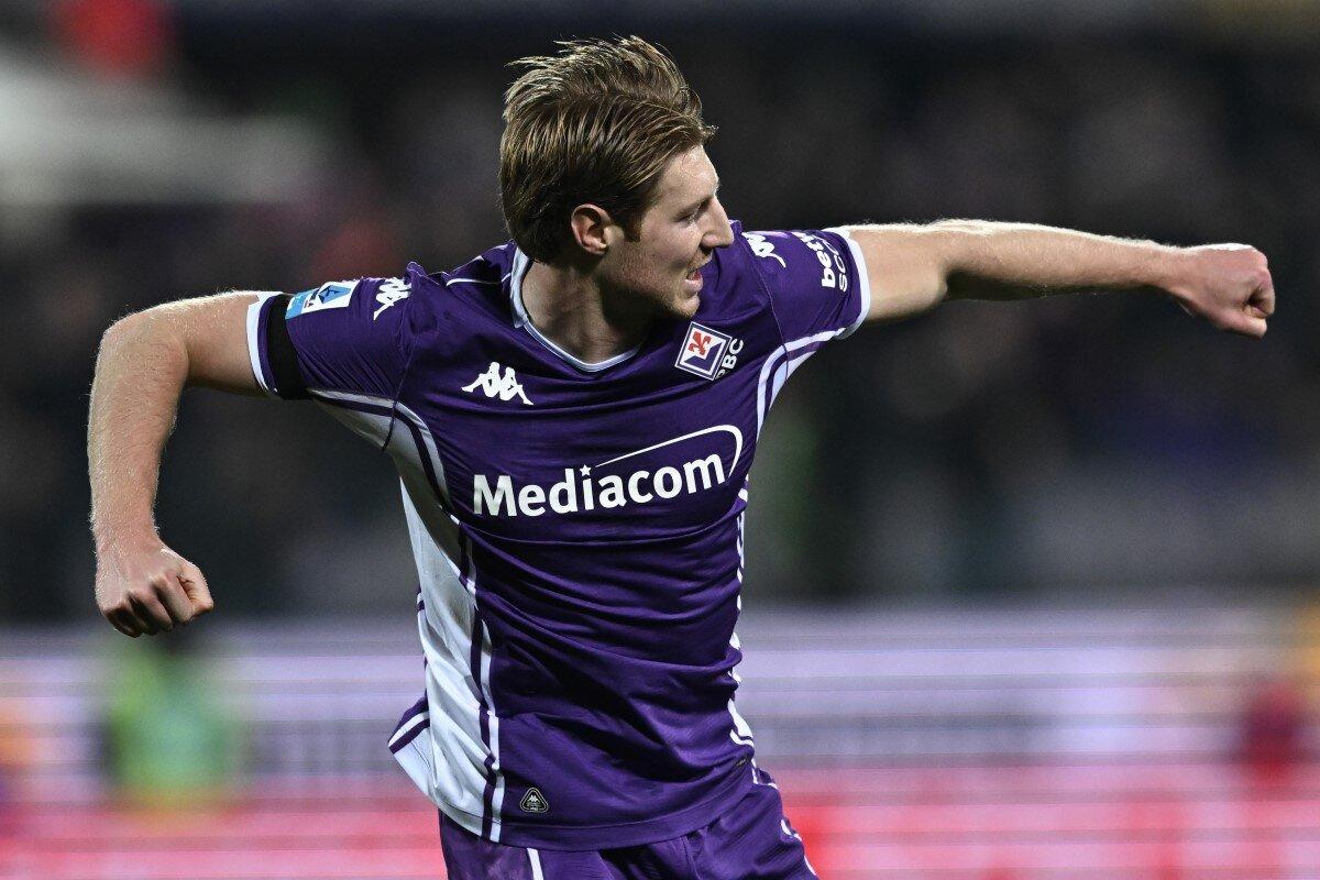 Marco Brescianini della Fiorentina