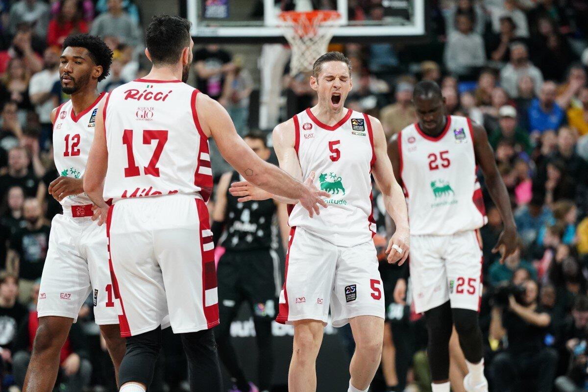  Fabien Causeur dell'Olimpia EA7 Emporio Armani Milano
