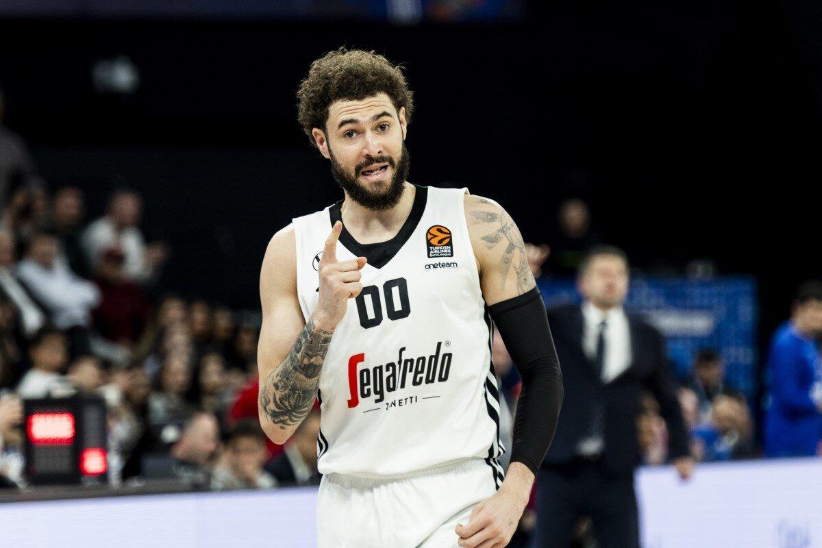 Isaia Cordinier della Virtus Segafredo Bologna