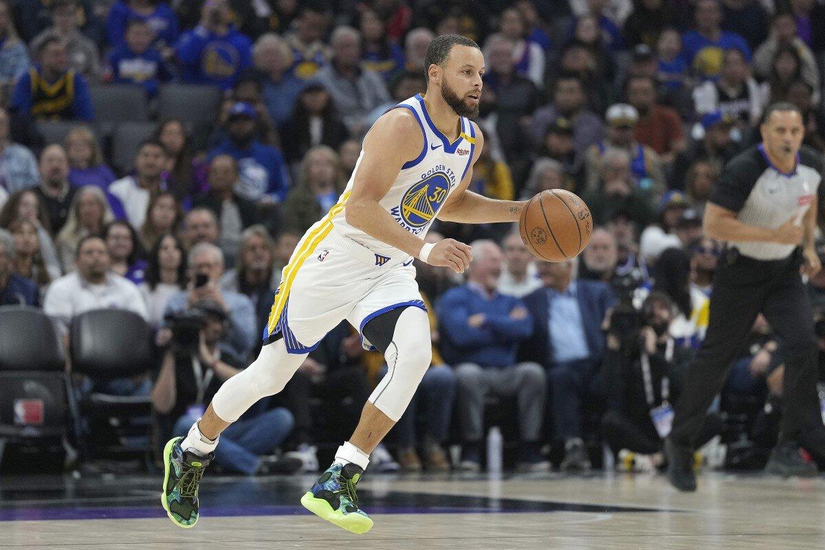 Steph Curry dei Golden State Warriors