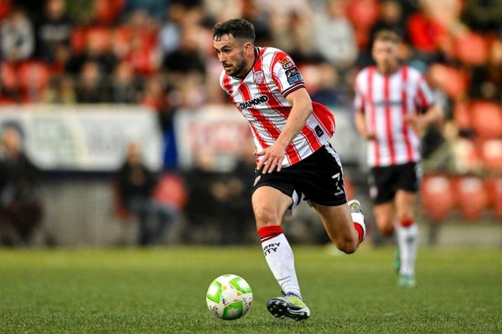 Michael Duffy del Derry City