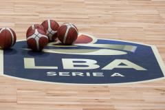 Il logo della Serie A di basket LBA
