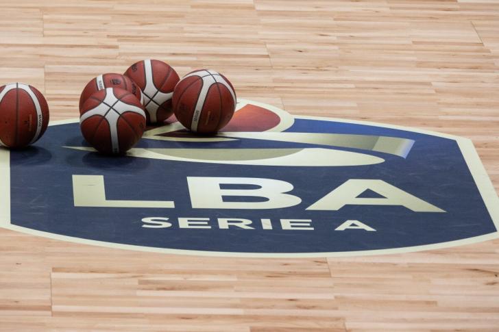 Il logo della Serie A di basket LBA
