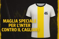 Maglia speciale Inter Cagliari