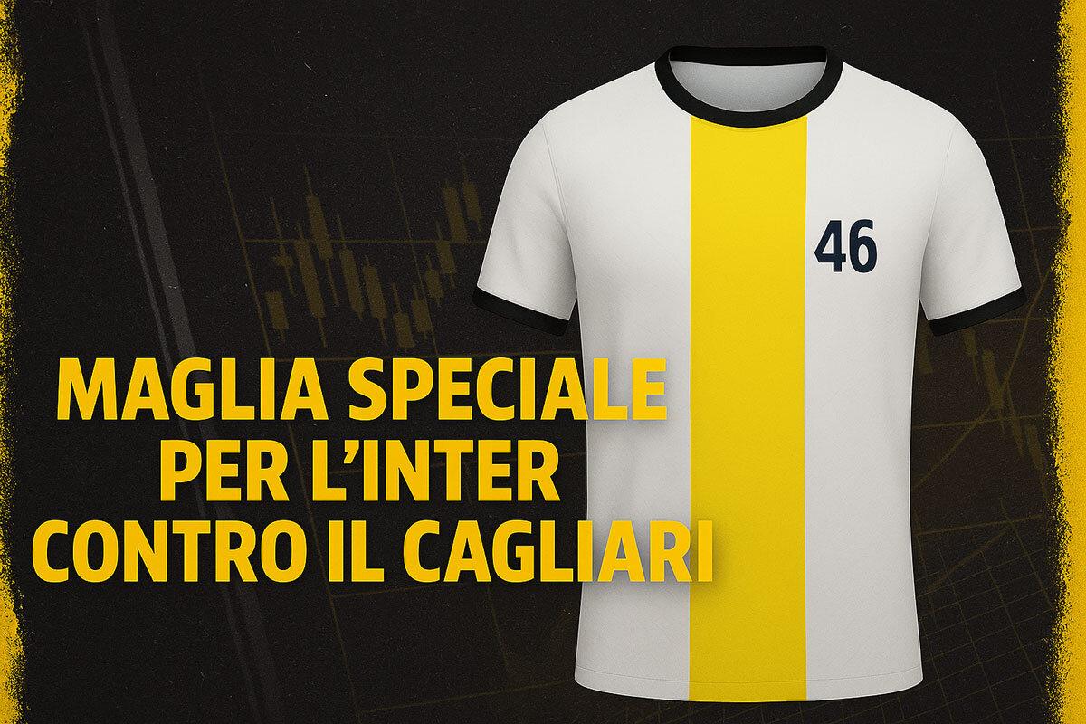 Maglia speciale Inter Cagliari