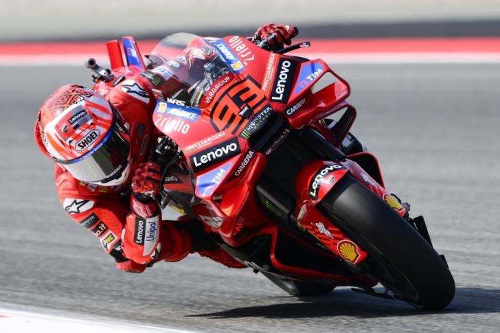 Marc Marquez sulla Ducati