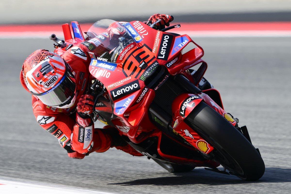 Marc Marquez sulla Ducati