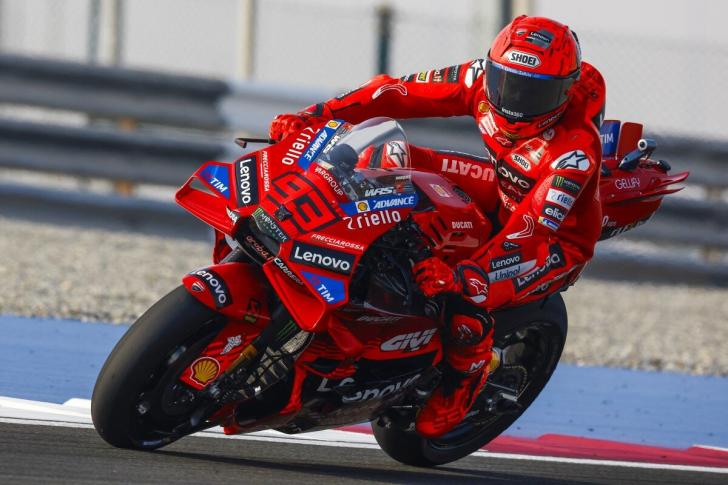 Marc Marquez sulla Ducati