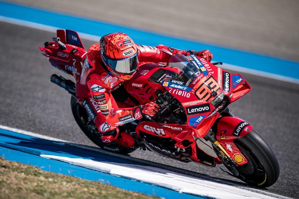 Marc Marquez della Ducati