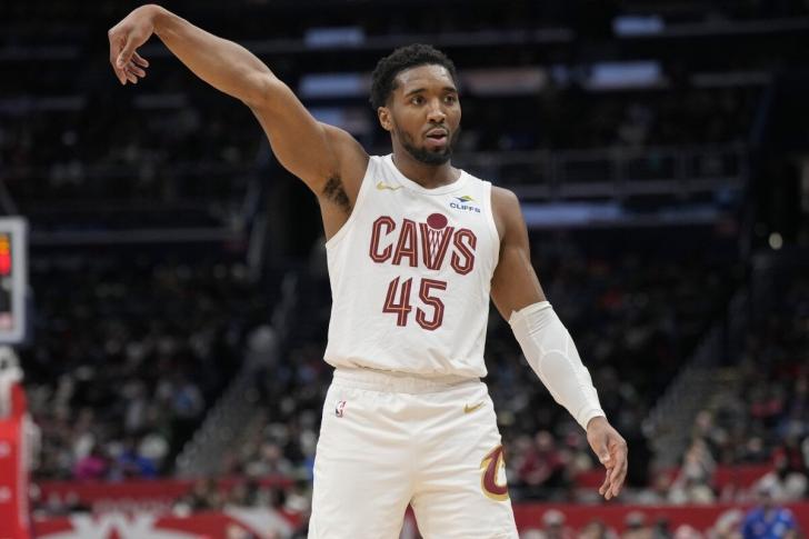 Donovan Mitchell dei Cleveland Cavaliers
