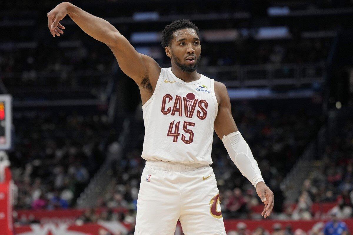 Donovan Mitchell dei Cleveland Cavaliers