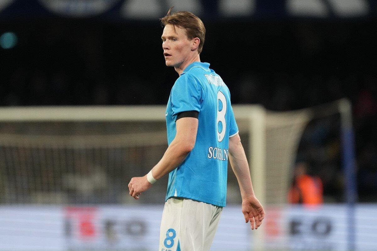 Scott McTominay del Napoli