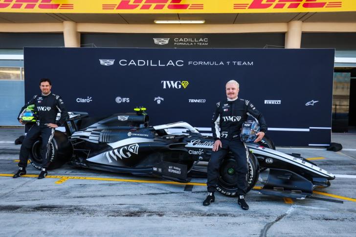 Sergio Perez e Valteri Bottas della Cadillac