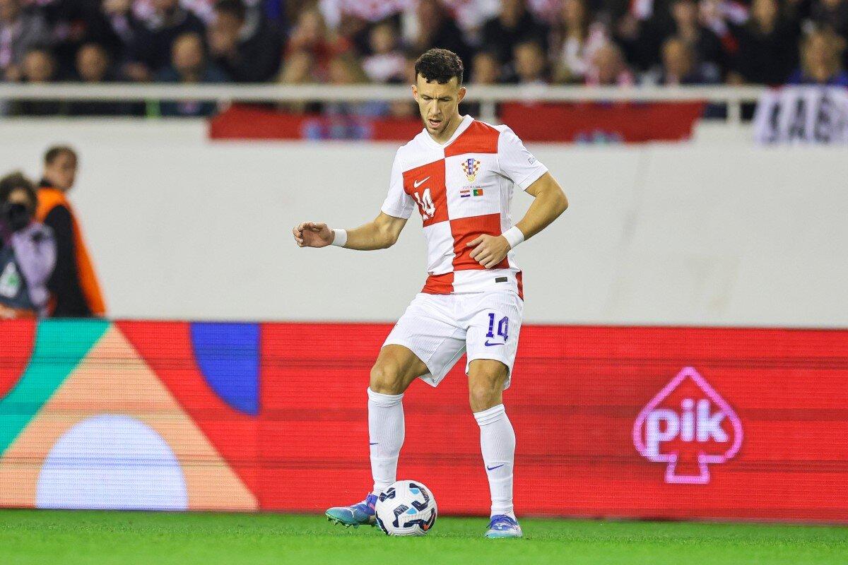 Ivan Perisic della Croazia