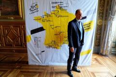 Christian Prudhomme alla presentazione del Tour de France 2025