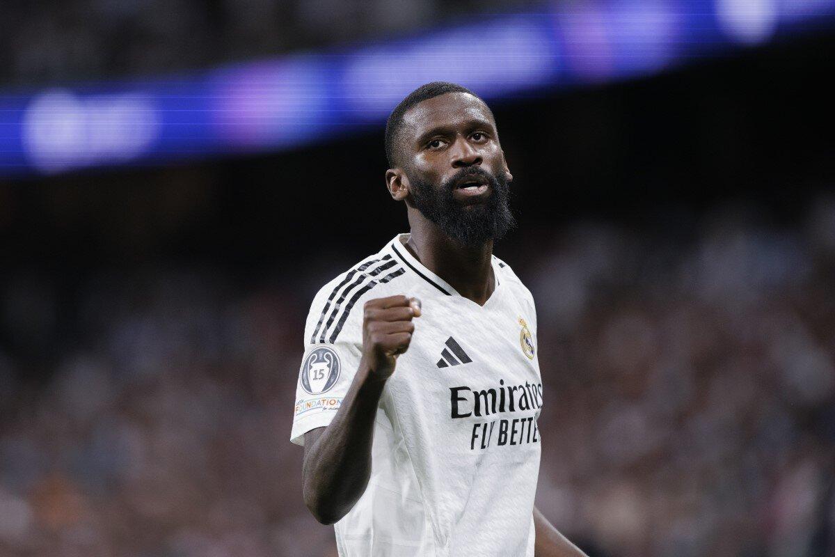 Antonio Rudiger del Real Madrid