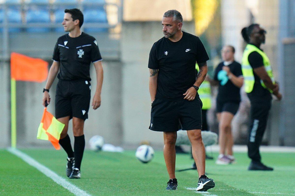 L'allenatore dello Sporting Lisbona Rui Borges