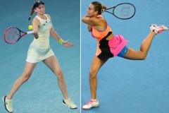 Elena Rybakina e Aryna Sabalenka