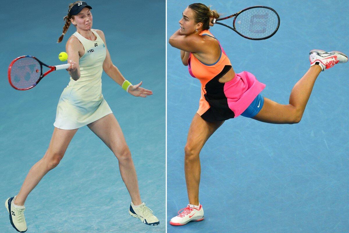 Elena Rybakina e Aryna Sabalenka