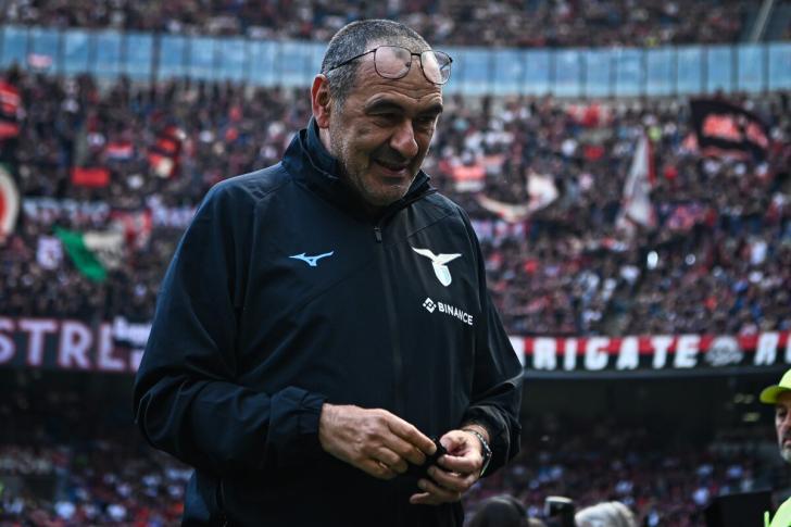 Maurizio Sarri, allenatore della Lazio