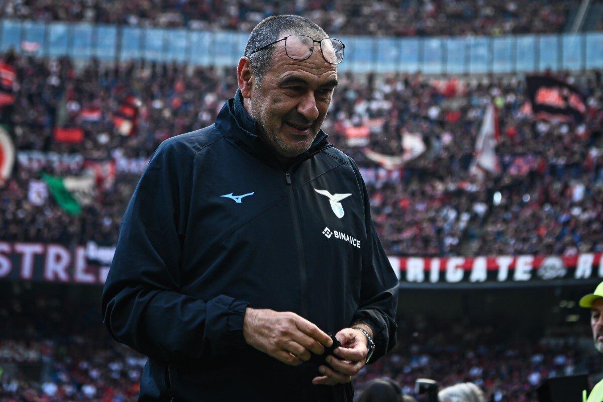 Maurizio Sarri, allenatore della Lazio