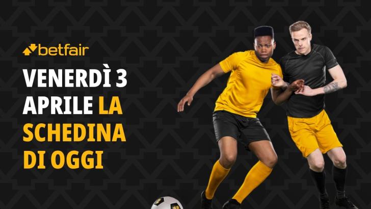 Schedina 3 aprile
