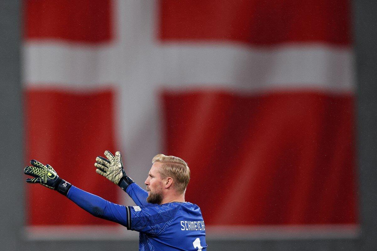 Kasper Schmeichel della Danimarca