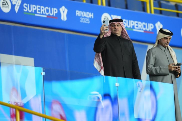 Spettatori allo stadio di Riyadh per la Supercoppa Italiana