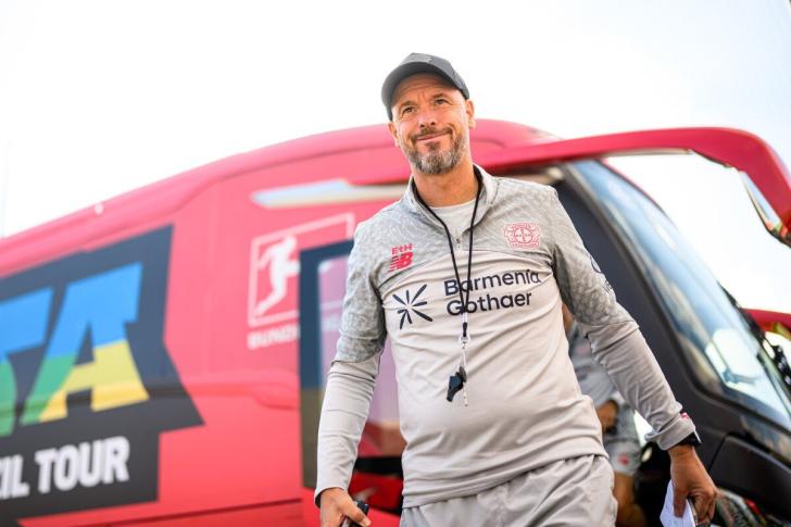 Il neo allenatore del Bayer Leverkusen Erik ten Hag