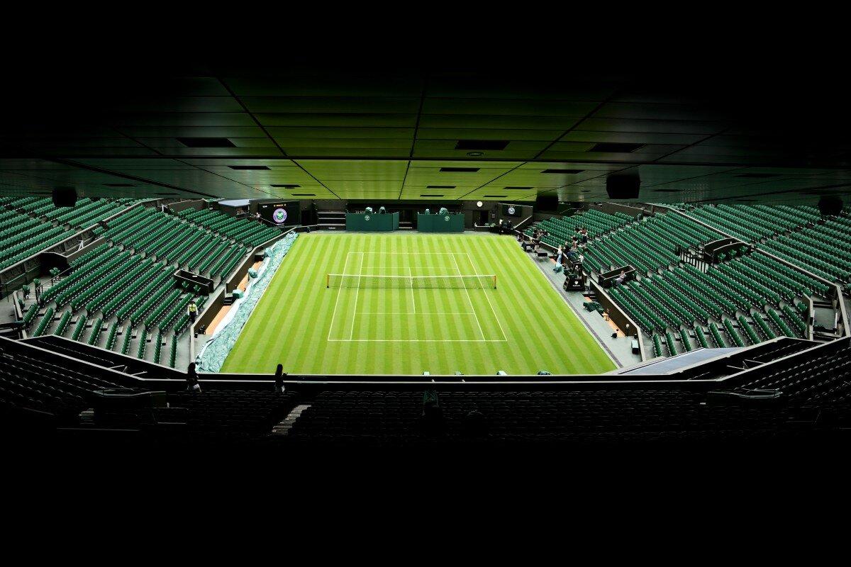 Il campo centrale di Wimbledon