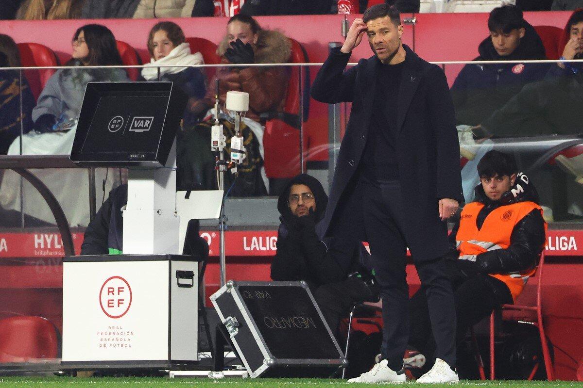 L'allenatore del Real Madrid Xabi Alonso