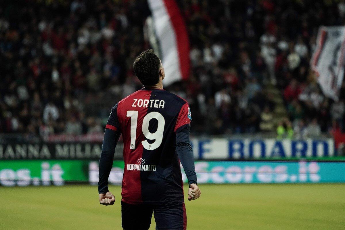 Nadir Zortea del Cagliari